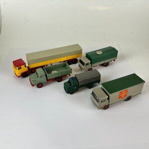 Vintage Wiking Plastic Die-Cast Vintage Scania Truck Trailers Lot